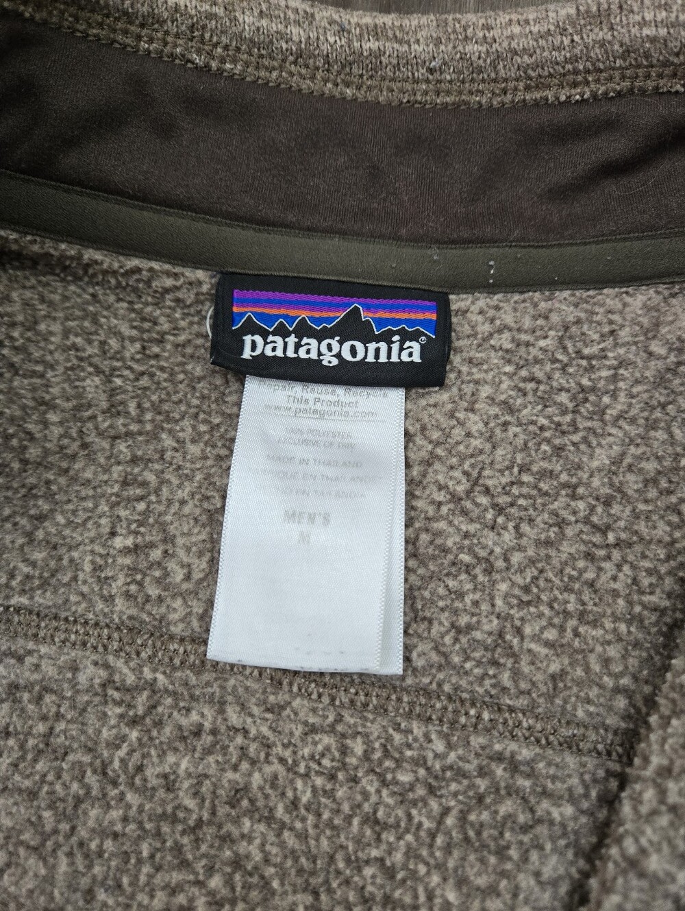 CLEAN Mens Brown Patagonia Better Sweater Fleece Jacket - Picture 6 of 7